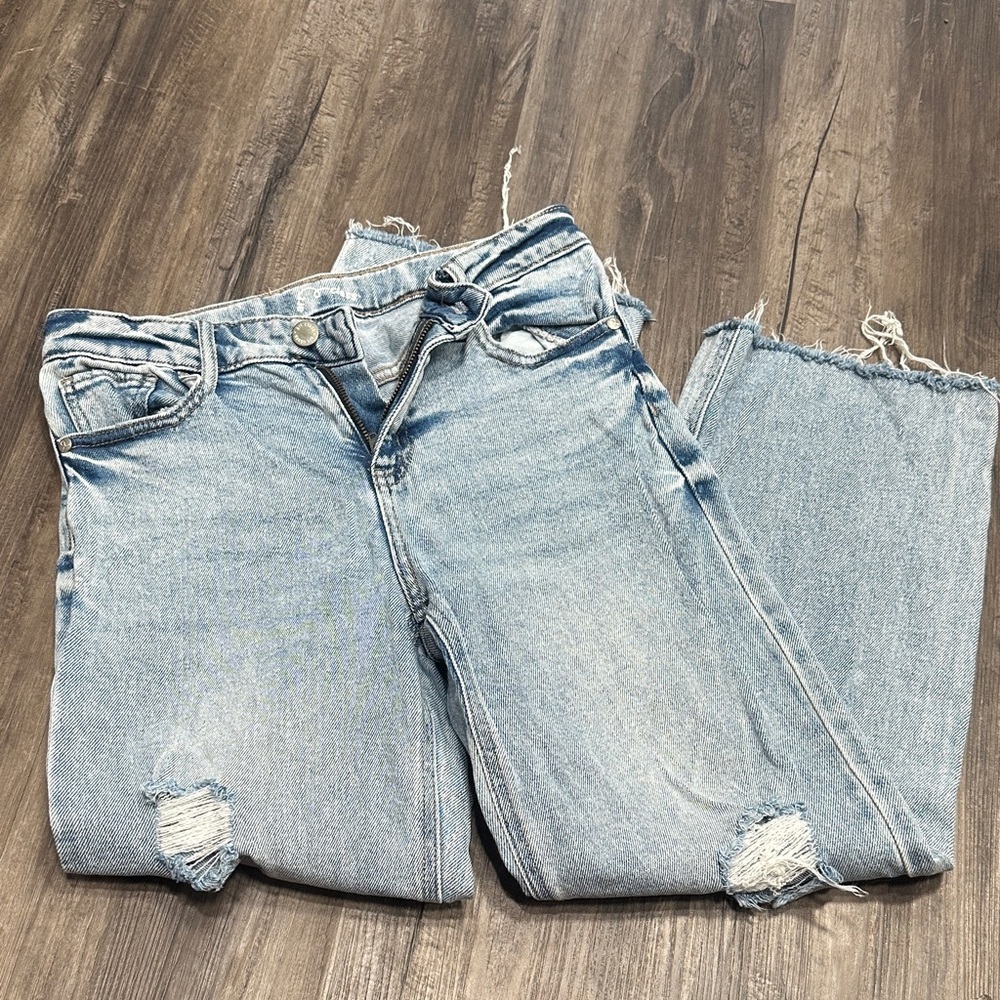 art class Light Blue Distressed Kids Jeans